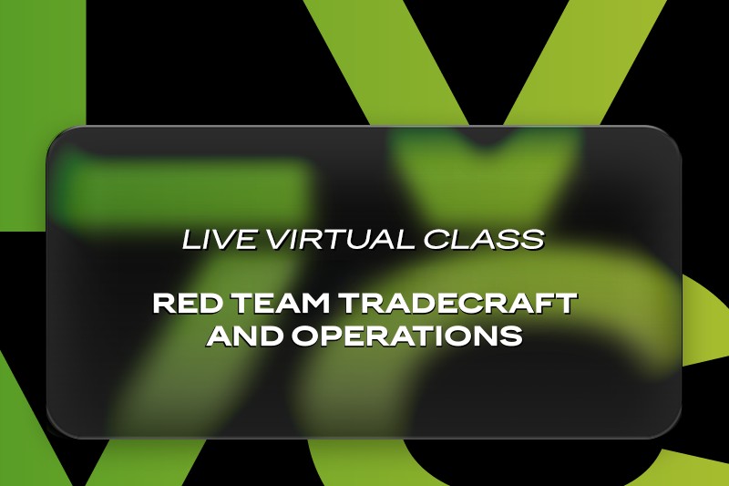 Red Team Tradecraft and Operations